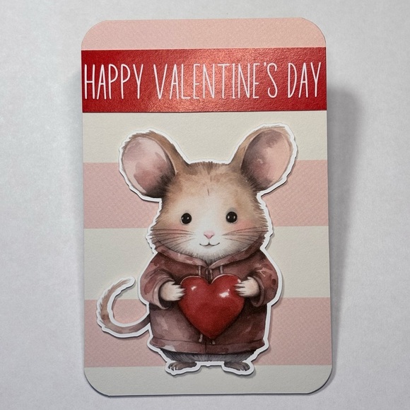 Bundle of 9 Handmade Valentine’s Day Greeting Cards - Picture 6 of 10